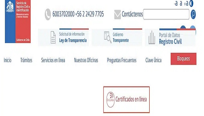 acceder a tu certificado de multas en línea en chile